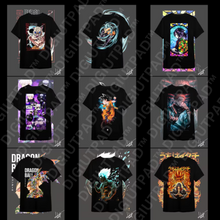 Load image into Gallery viewer, DIGIUTPAD™ 10,000+ Latest Anime T-Shirt Design Mega Bundle
