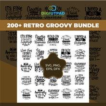 Load image into Gallery viewer, DIGIUTPAD™200+ Retro POD T-Shirt Design Bundle
