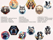 Load image into Gallery viewer, DIGIUTPAD™ 384+ Dog T-Shirt Design SVG &amp; PNG Mega Bundle
