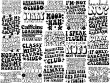 Load image into Gallery viewer, DIGIUTPAD™ 360+ Sarcastic &amp; Funny POD T-Shirt Design Bundle
